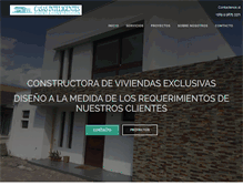 Tablet Screenshot of casas-inteligentes.net